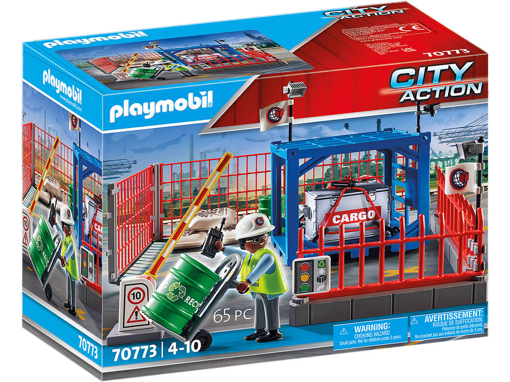 Playmobil City Action Cargo Depot 70773
