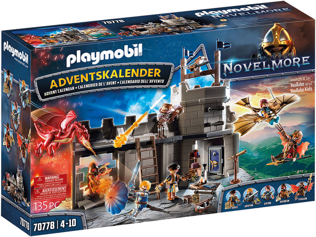 Playmobil Novelmore Calendario de Adviento 70778
