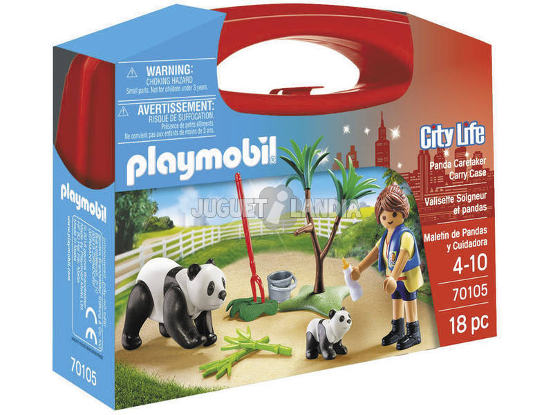 Playmobil Spirit Pandas Pfleger Aktentasche 70105