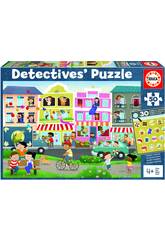 Puzzle Detectives 50 Piezas Ciudad Educa 18894