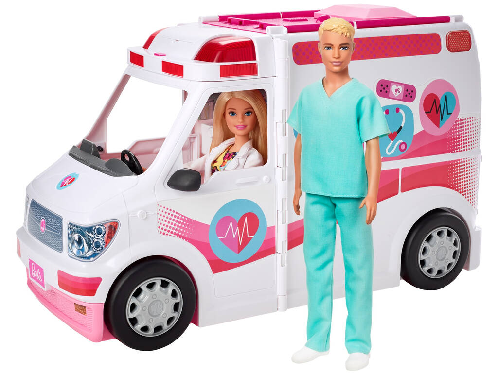 Barbie Veículo Cíinica de Cuidados Mattel GMG35