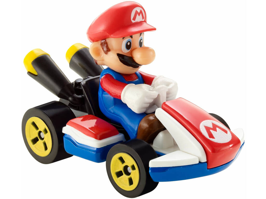Hot Wheels MarioKart Vehículo Mario Mattel GBG26