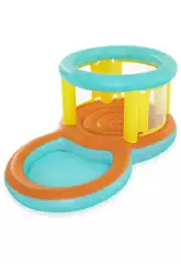 Pulador e Piscina de Jogos Jumptopía 239x142x102 cm. Bestway 52385