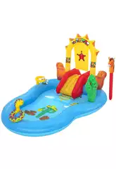 Centro de Jogos Insuflável Wild West 264x188x140 cm. Bestway 53118