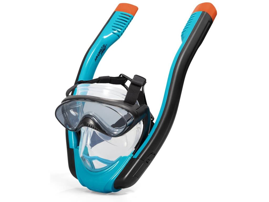 Espejismo Comparable ponerse nervioso Máscara Buceo Snorkel con 2 Tubos Hydro Pro Talla S/M Bestway 24060 -  Juguetilandia