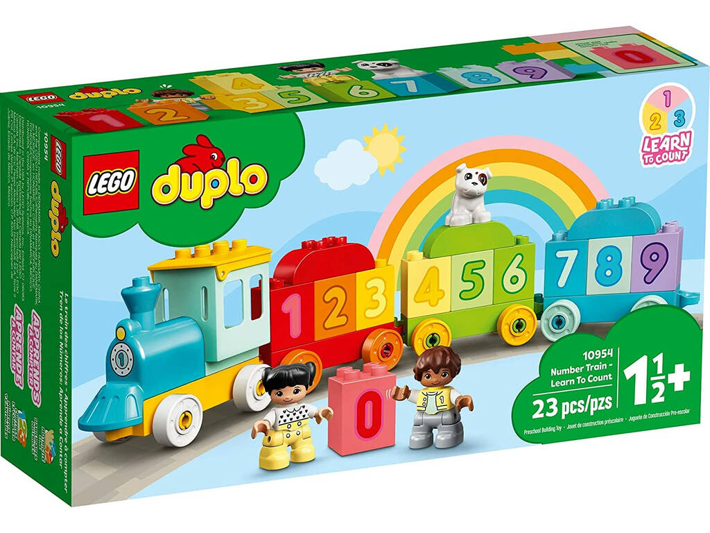 Lego Duplo Tren de los Números: Aprende a Contar 10954