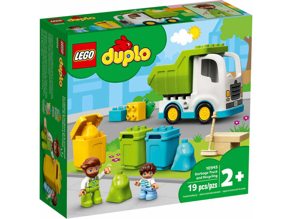 Lego Duplo Abfall- und Recyclyng-LKW 10945