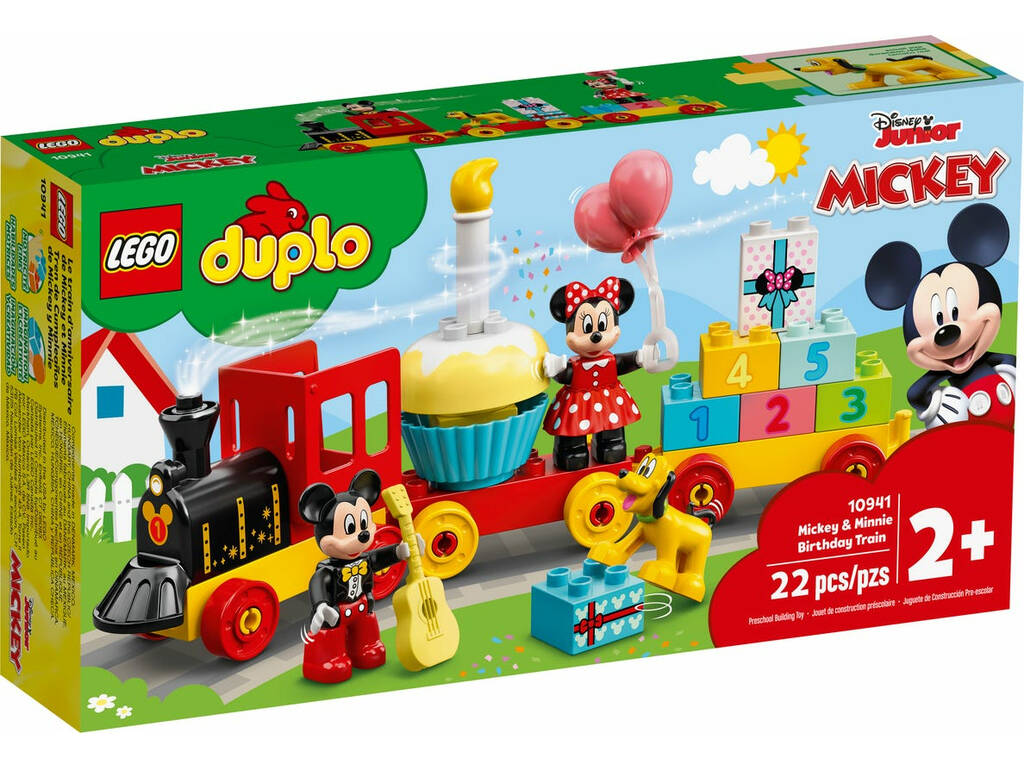 Lego Duplo Disney Train d'Anniversaire de Mickey y Minnie LEGO 10941