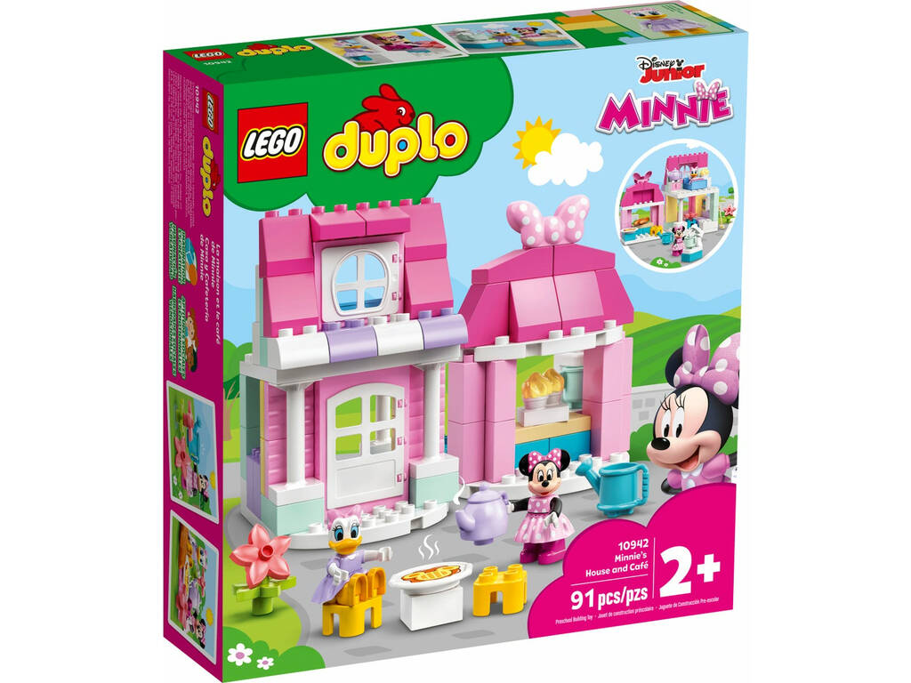 Lego Duplo Disney Casa y Cafetería de Minnie 10942