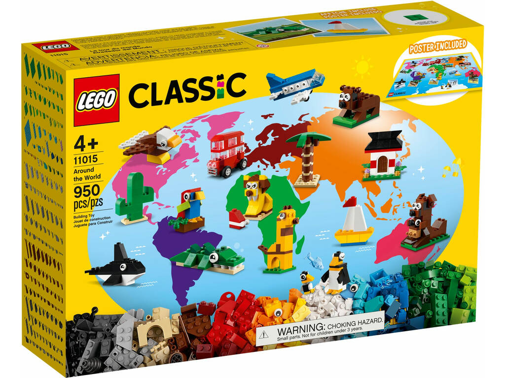 Lego Classic Ao redor do mundo 11015