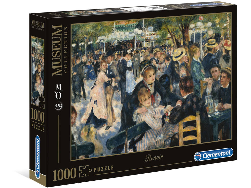 Puzzle 1000 Renoir: Baile En El Moulin De La Galette Clementoni 31412