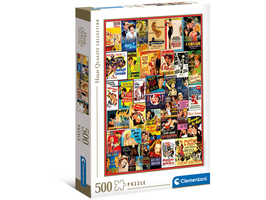 Puzzle 500 Romance Clásico Clementoni 35097