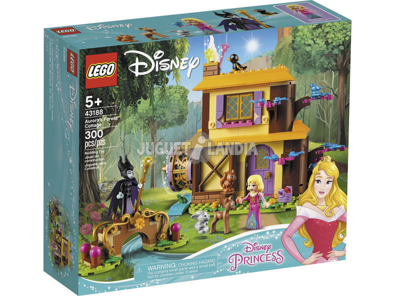 Lego Disney Princess Cabana na Floresta de Aurora 43188