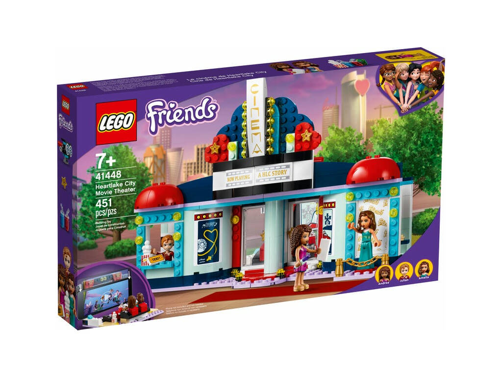 Lego Friends Le Cinéma de Heartlake City 41448