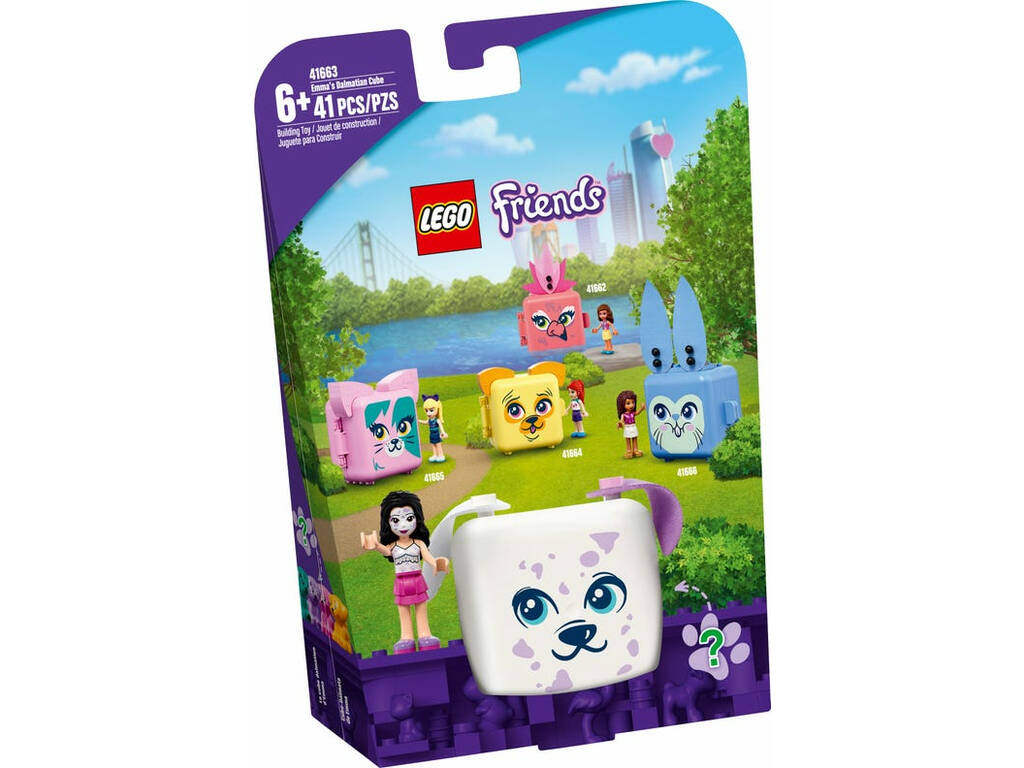 Lego Friends Le Cube Dalmatien d'Emma 41663