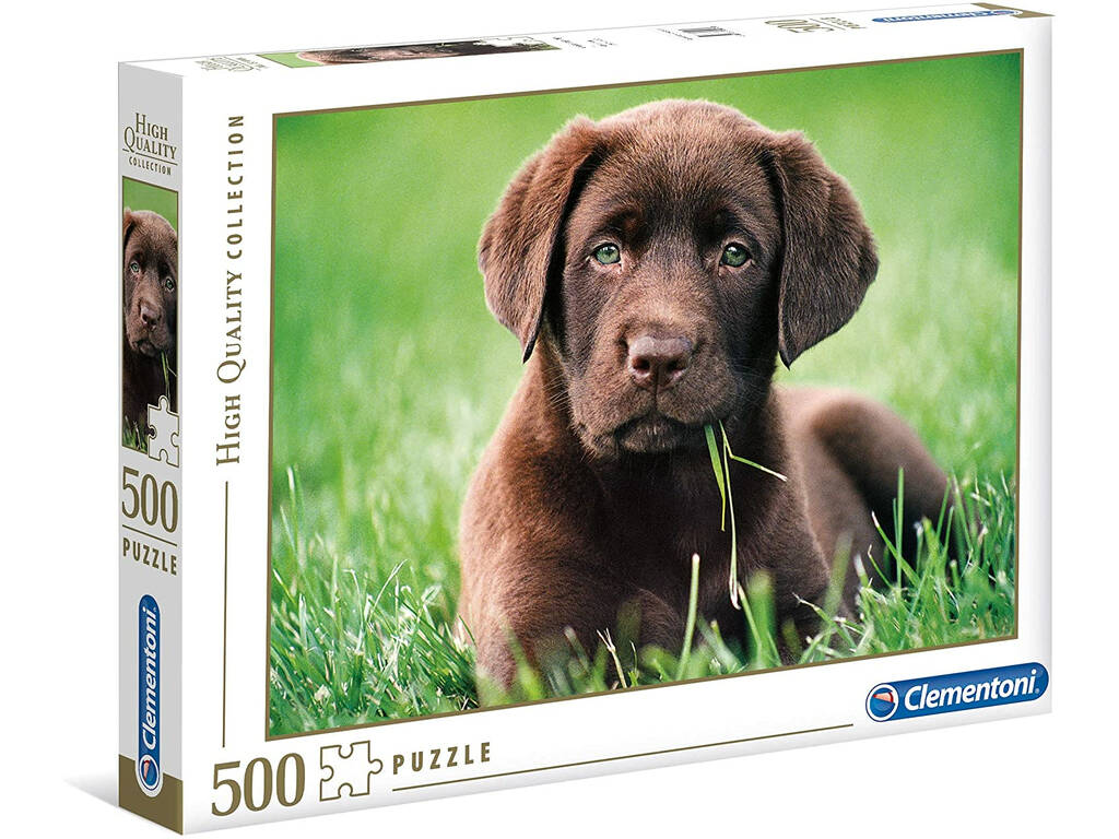 Puzzle 500 Chocolate Hund Clementoni 35072