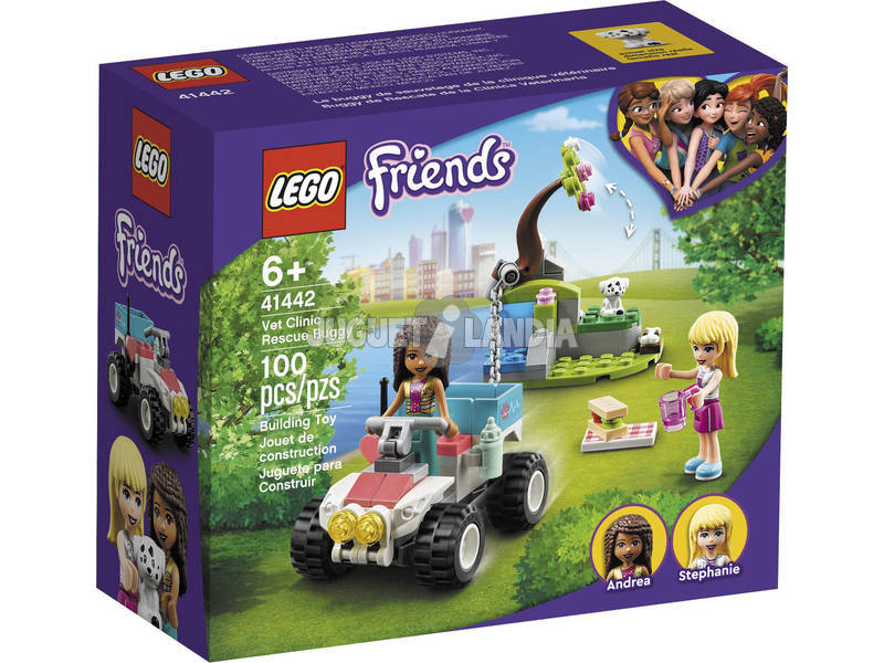 Lego Friends Buggy Rettung der Tierarztklinik 41442