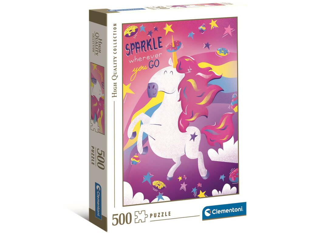 Puzzle 500 Unicorni Clementoni 35100