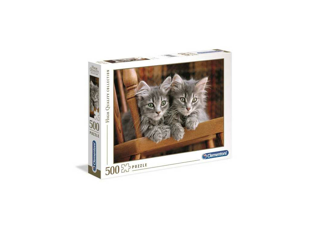 Puzzle 500 Kätzchen Clementoni 30545