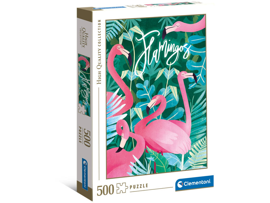 Puzzle 500 Flamingos Clementoni 35101