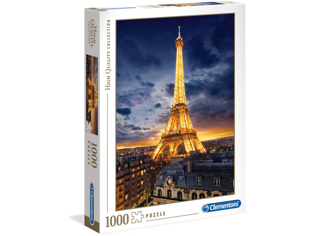 Puzzle 1000 Torre Eiffel Clementoni 39514 