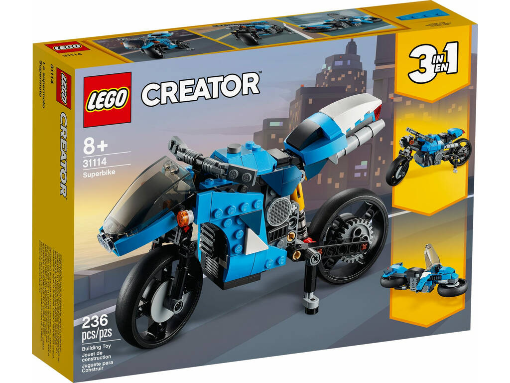 Lego Creator Supermoto 31114