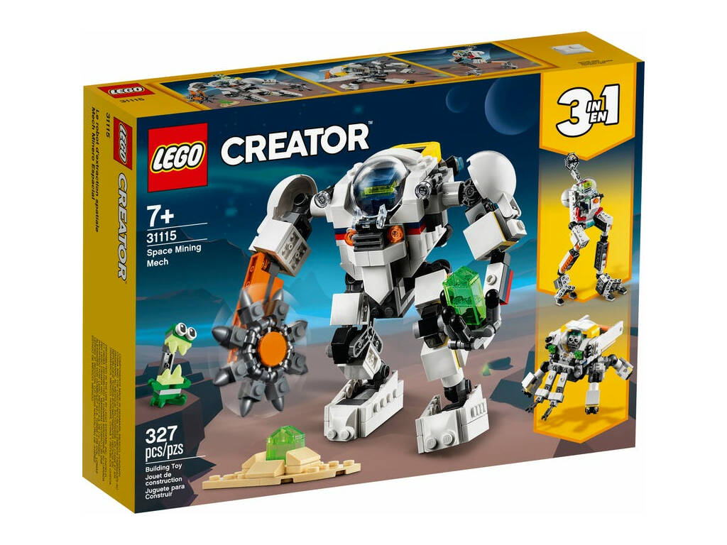 Lego Creator Meca Minatore spaziale 31115