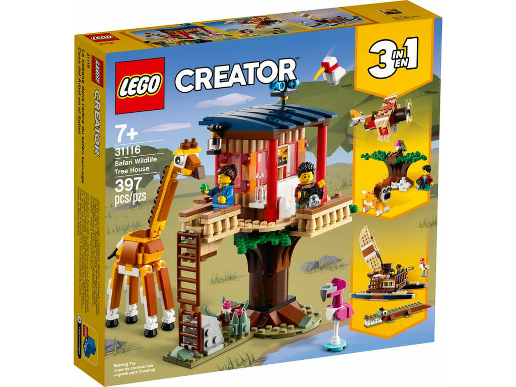 Lego Creator Casa da Árvore na Savana 31116
