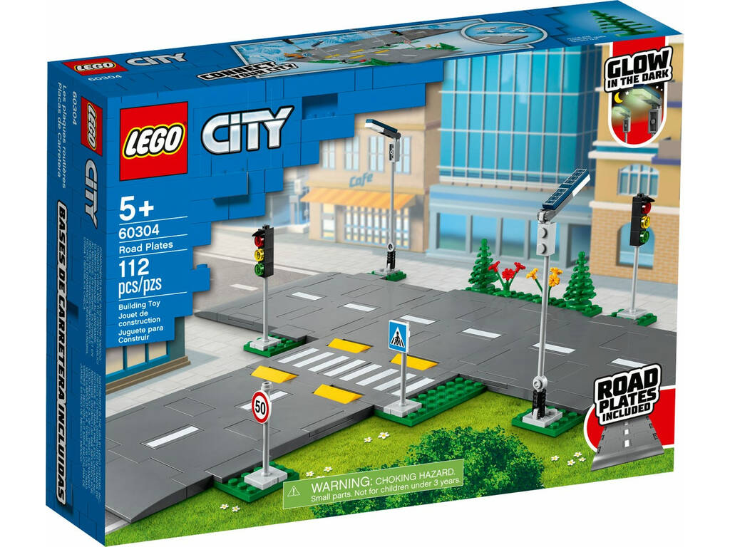 Lego My City Town Placas de Carretera 60304