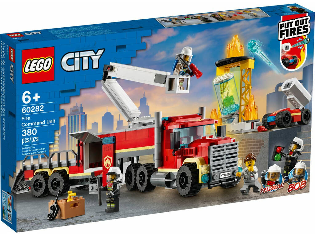 Lego City Unidad de Control de Incendios 60282