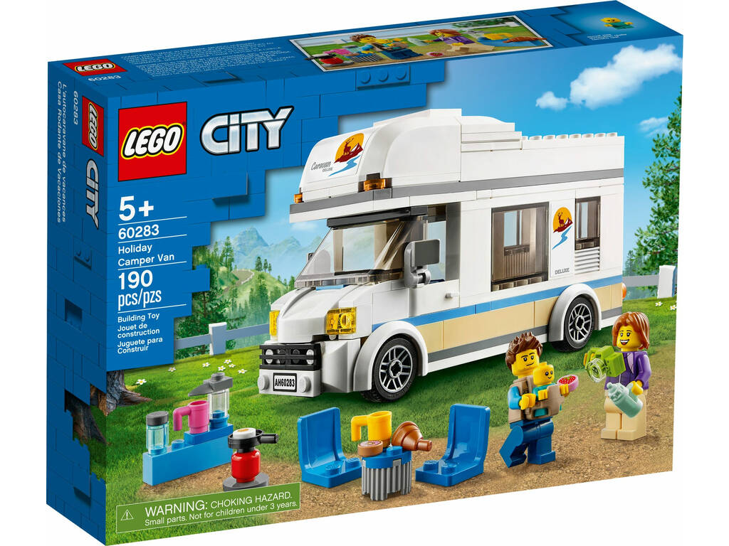 Lego City Le Camping-car de vacances 60283