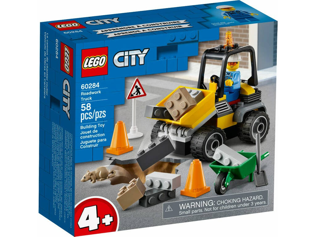 Lego City Vehículo de Obras en Carretera 60284