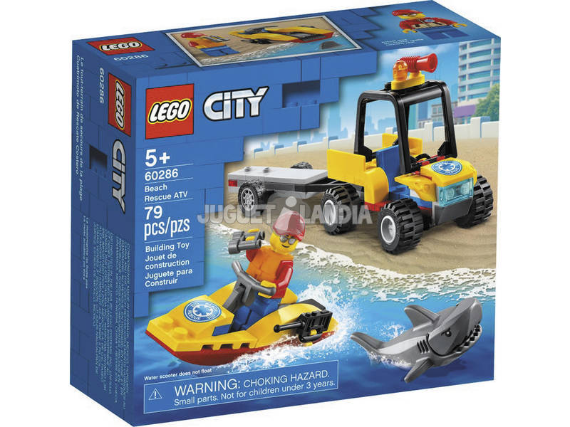 Lego City Quad de Resgate Costeiro 60286