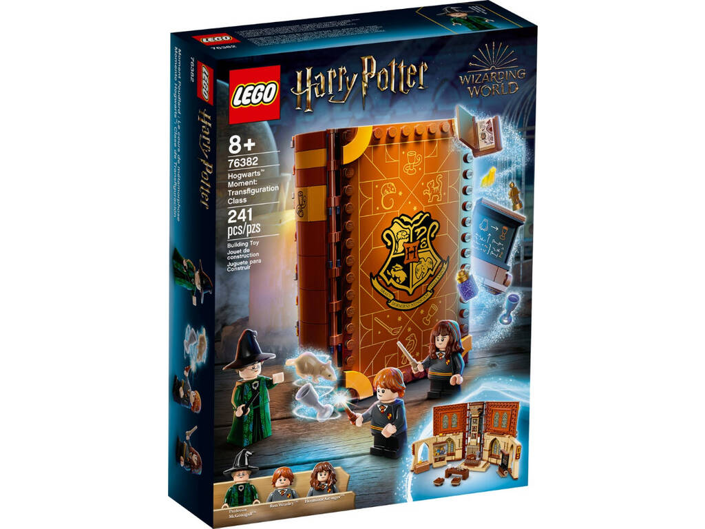 Lego Harry Potter Momento Hogwarts Clase de Transfiguración 76382