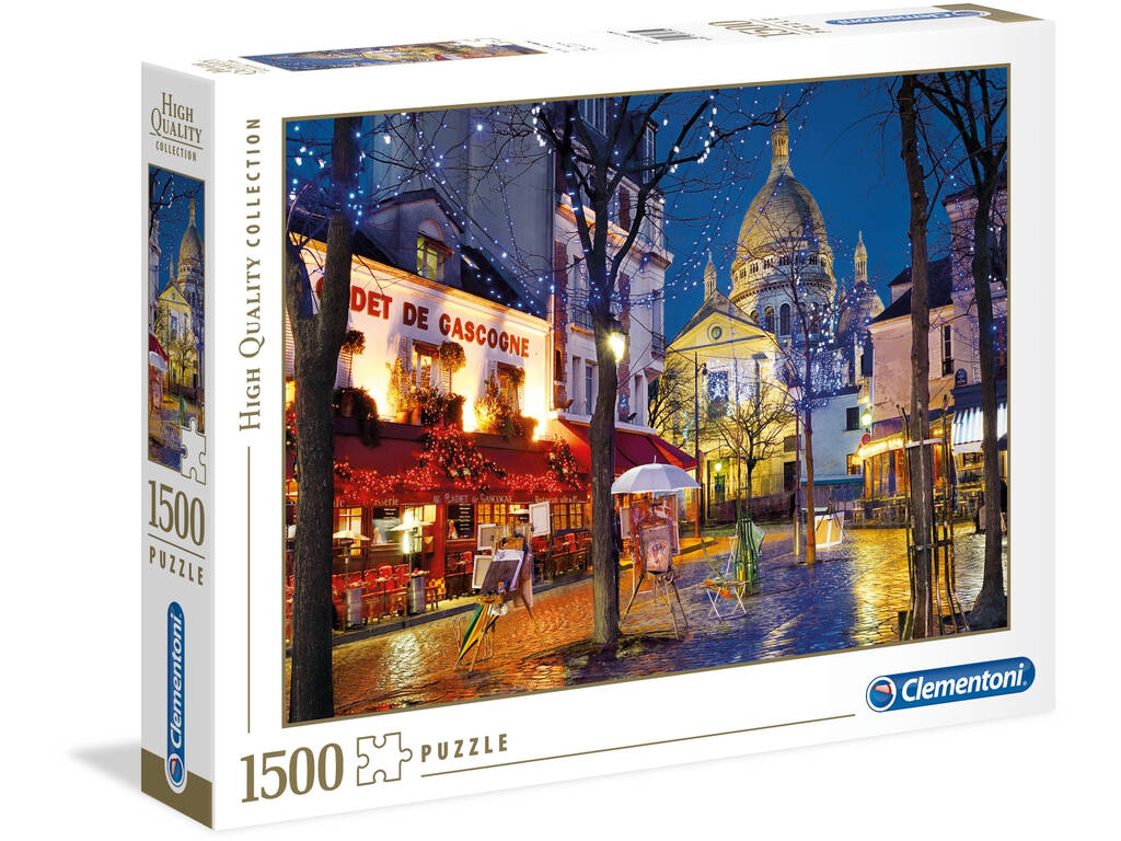 Puzzle 1500 Parigi, Montmatre Clementoni 31999