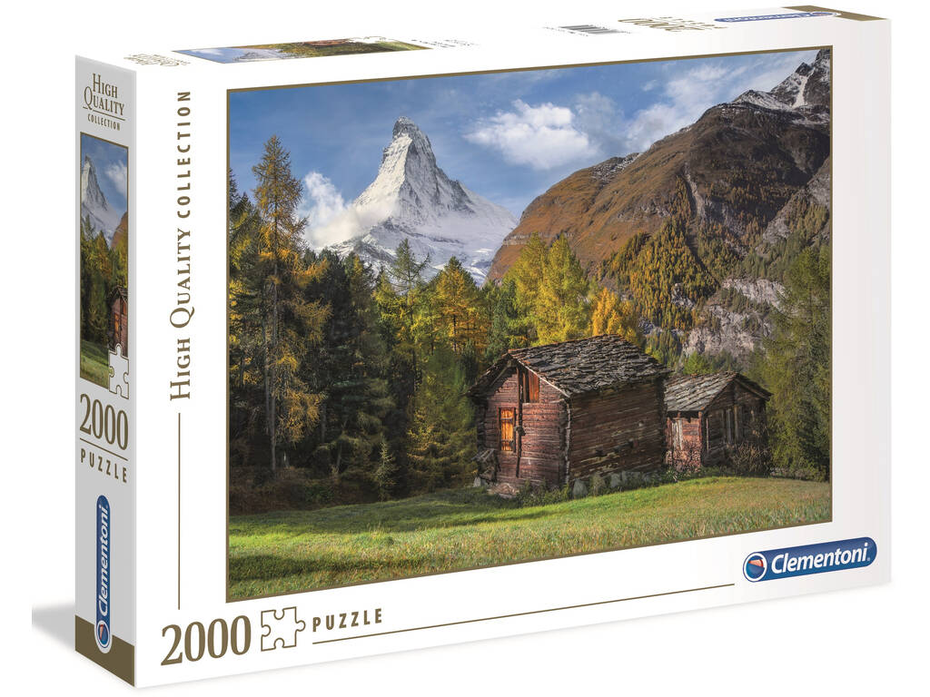 Puzzle 2000 Fascination With Matterhorn Clementoni 32561