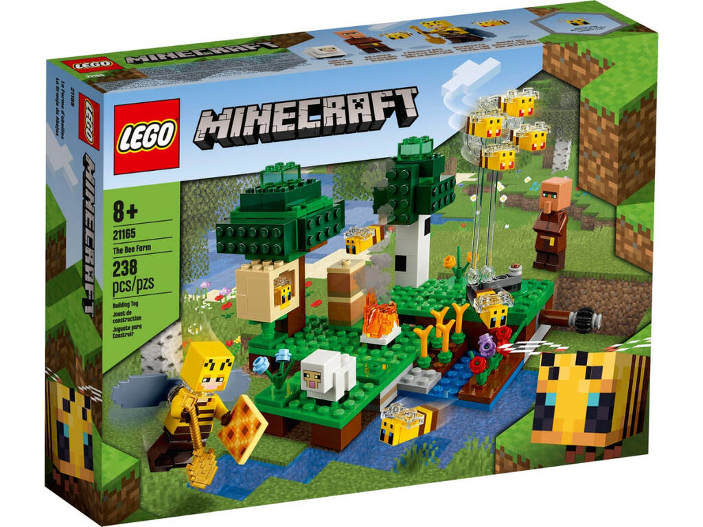 Lego Minecraft La Granja de Abejas 21165