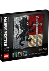 Lego Art Harry Potter Hogwarts Crests 31201