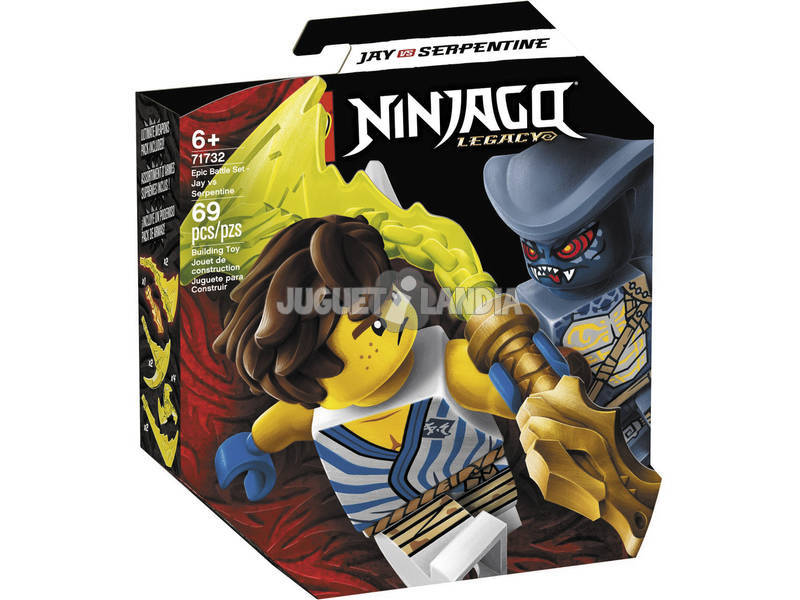 Lego Ninjago Legendäre Kampfset Jay vs. Serpentin 71732