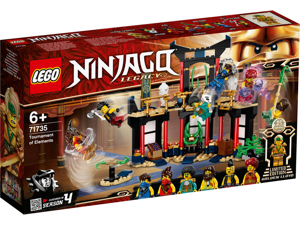 Lego Ninjago Torneio dos Elementos 71735