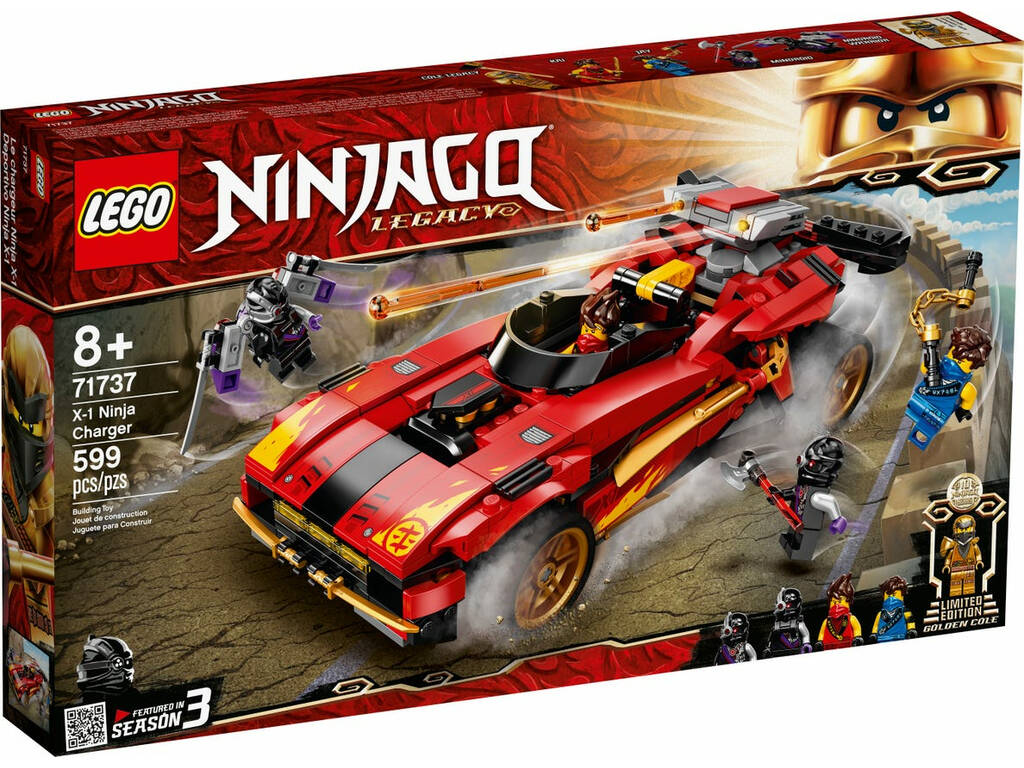 Lego Ninjago Desportivo Ninja X-1 71737