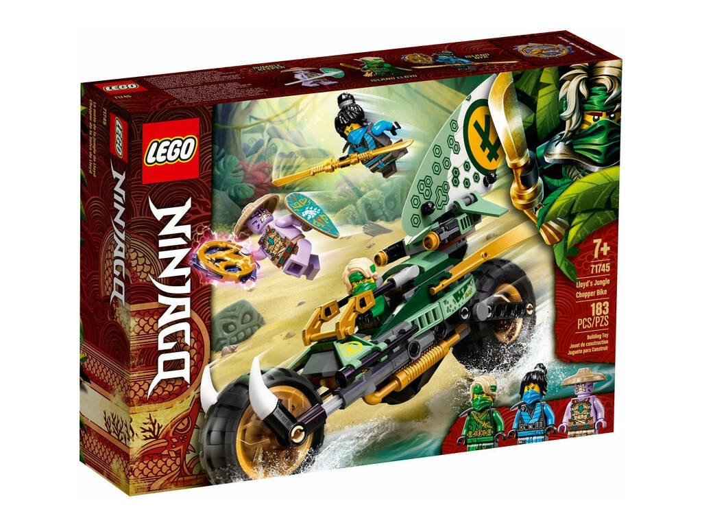 Lego Ninjago Hacheur de la Jungle de Lloyd 71745