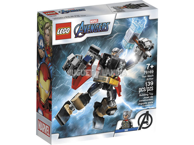 Lego Súper Héroes Avengers Armadura Robótica de Thor 76169