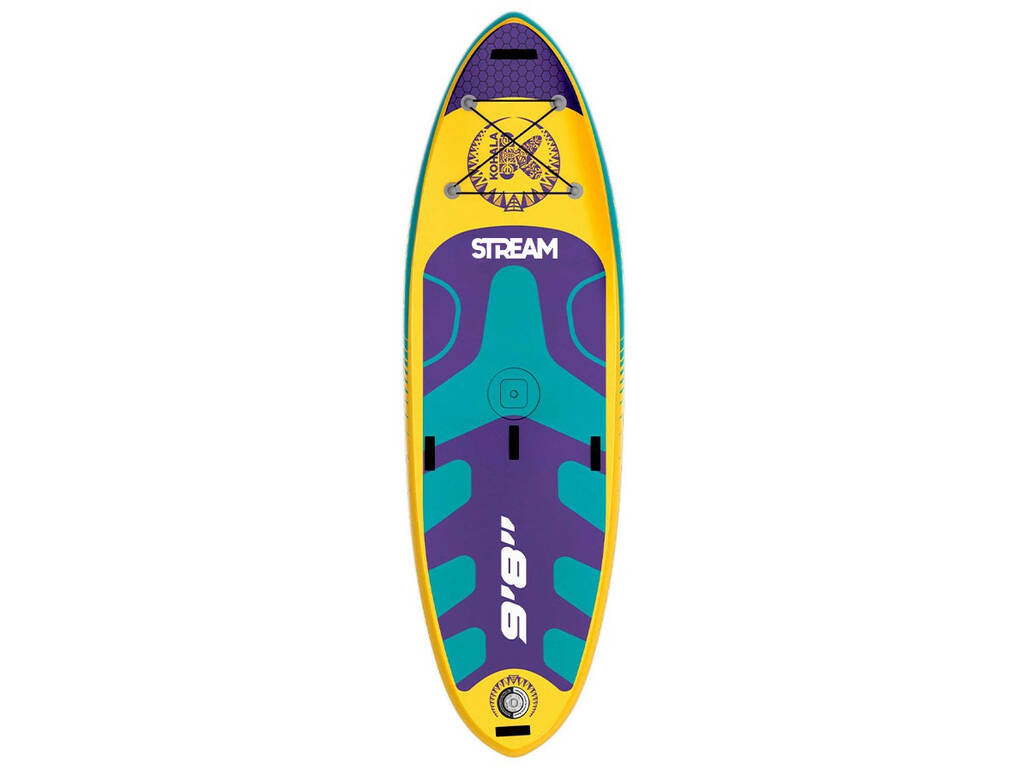 Tabla Paddle Surf Stand-Up Kohala Stream River 295x86x15 cm. Ociotrends KH29510