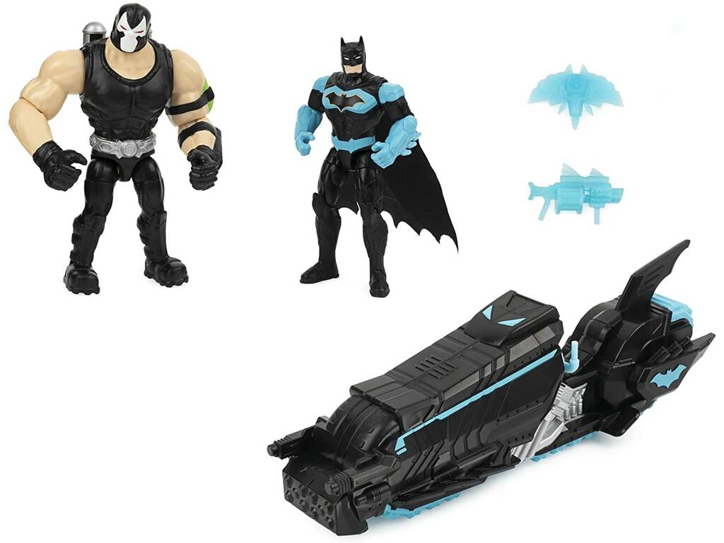 Batman Batmoto avec 2 Figurines 10 cm. Bizak 6192 7830
