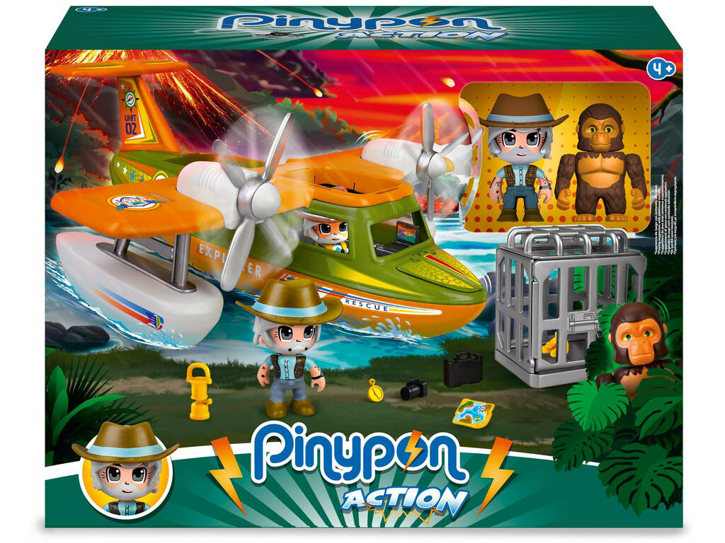 Pinypon Action Wild Hidroavión Famosa 700016266