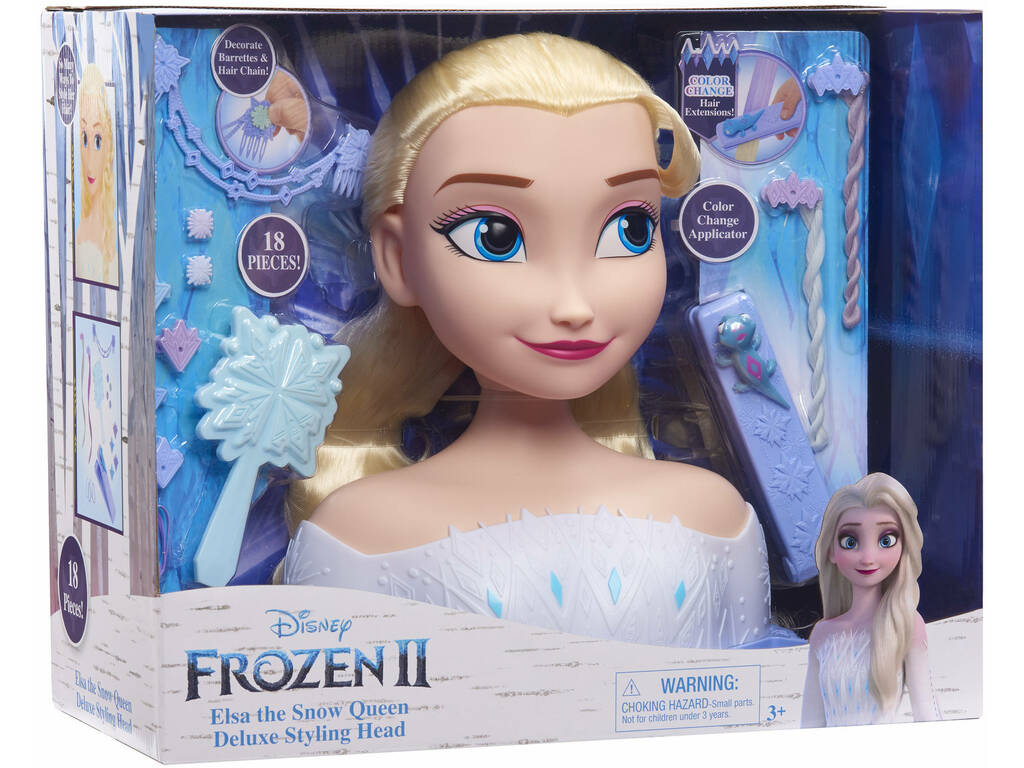 Tête à coiffer Elsa - La Reine des Neiges™ : Deguise-toi, achat de