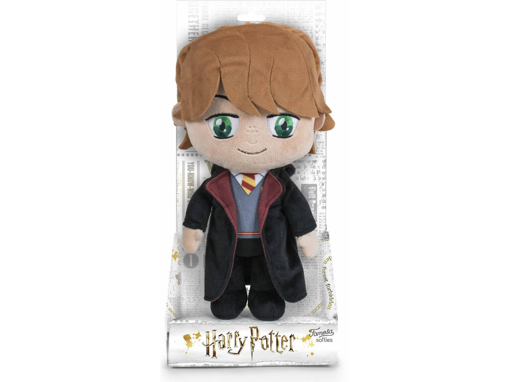 Peluche Harry Potter Ministério da Magia Ron 28 cm. Famosa 760018189