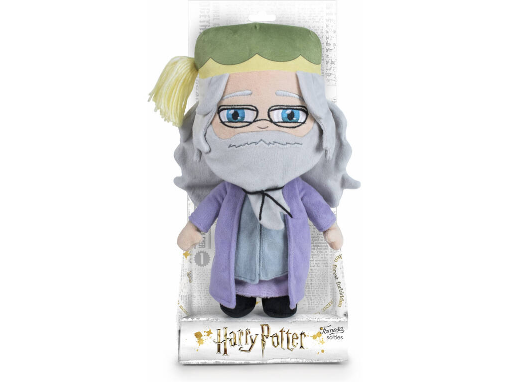 Peluche Harry Potter Ministério da Magia Dumbledore 28 cm. Famosa 760018188