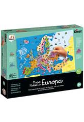 Casse-tête Carte des pays d'Europe Diset 68947
